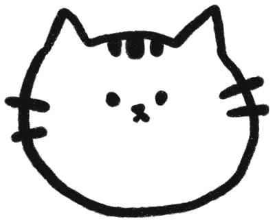 귀여운 고양이 캐릭터