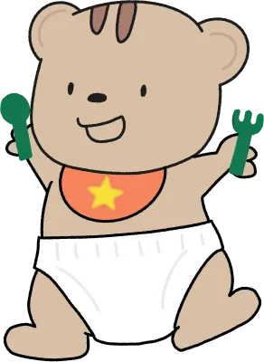 개구쟁이 어린이 다람쥐, 곰돌이