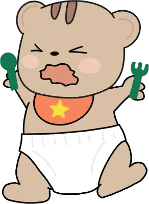 개구쟁이 어린이 다람쥐, 곰돌이