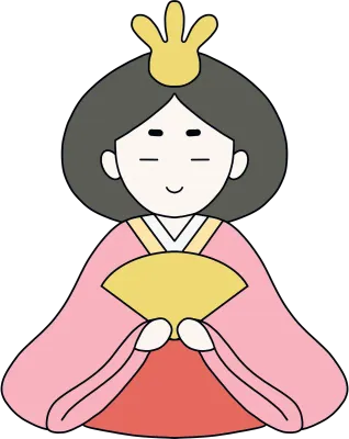 일본 전통 의상 캐릭터
