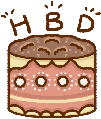 Cake Painting Illustration