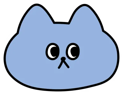 귀여운 고양이 얼굴