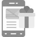 Gift Voucher Icon Vector Element