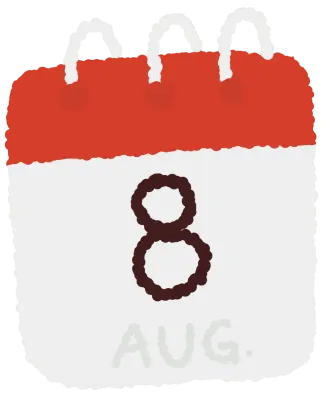 8월