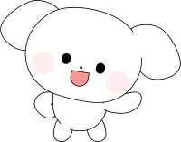 귀여운 강아지 캐릭터