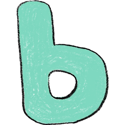 영어, 알파벳, 소문자, b