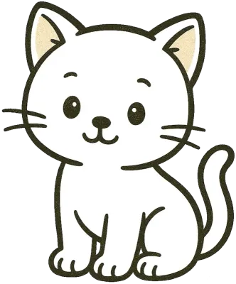 귀여운 고양이 캐릭터