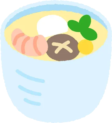 手書き風のアイコン茶碗蒸し