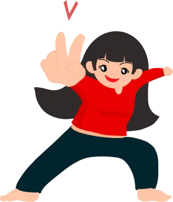 브이 포즈