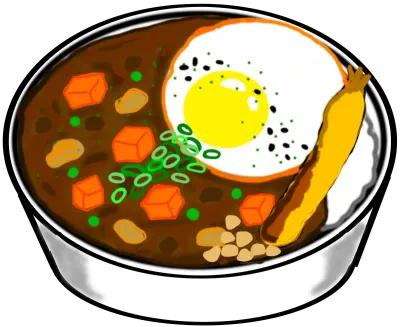 매운 카레 덮밥
