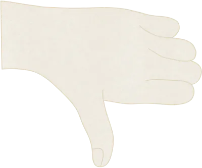 hand dislike