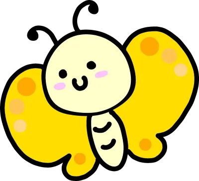 귀여운 나비