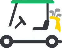 골프 카트 SVG
