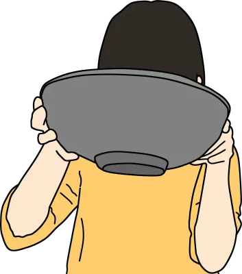먹방하는 여자