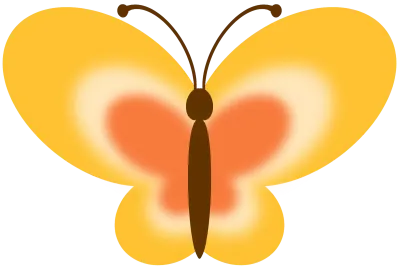 노란 나비