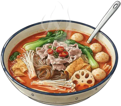 마라탕 그림 일러스트 마라샹궈 마라탕png 훠궈
