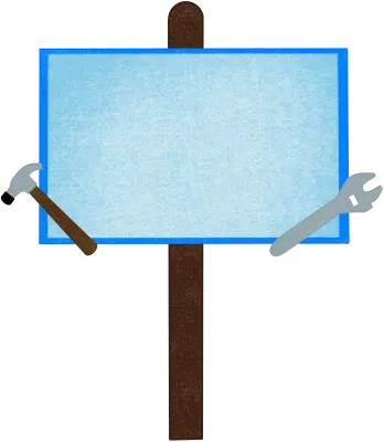 sky blue father day sign