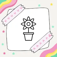 Flower vector Icon Design