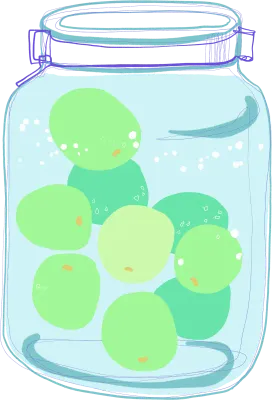 매실열매반찬