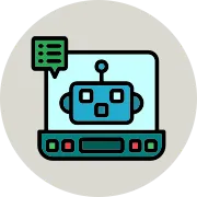 Online Therapy Chatbot Icon