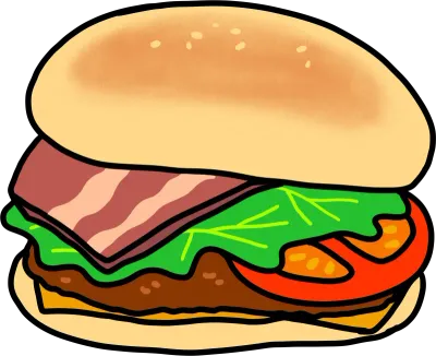 햄버거 포테이토