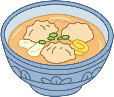 만둣국