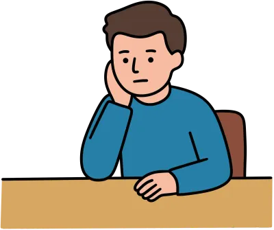 고민하는 사람