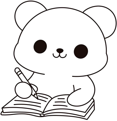 공부하는 곰