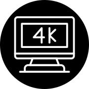 4K Monitor Icon