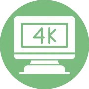4K Monitor Icon