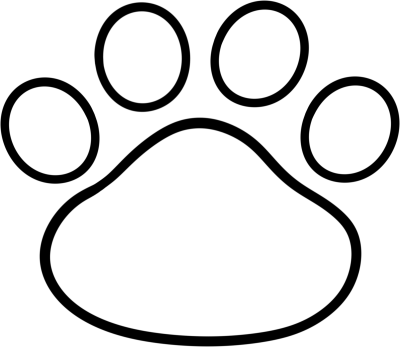 핑크색 발바닥 일러스트