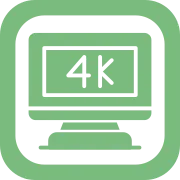 4K Monitor Icon