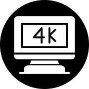 4K Monitor Icon