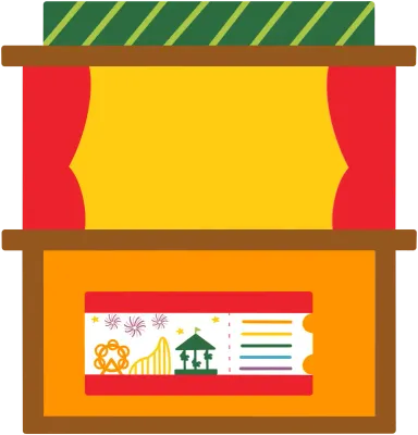 놀이동산 매표소