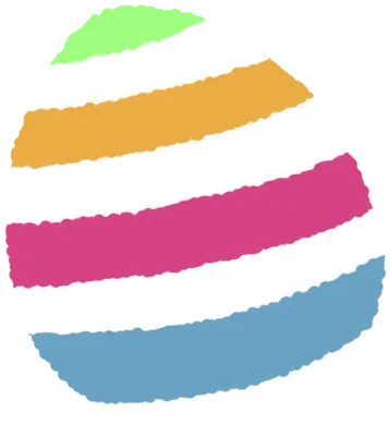 Striped egg