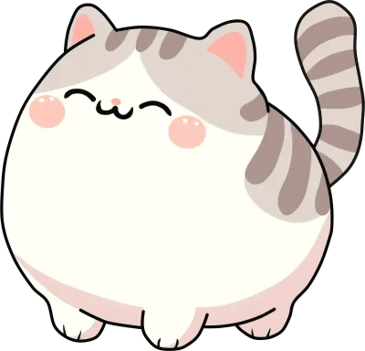 귀여운 고양이 캐릭터