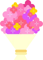 봄 꽃 꽃다발