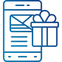 Gift Voucher Icon Vector Element