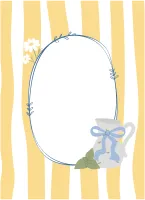Picnic Frame With Rustic Jug Vintage Village