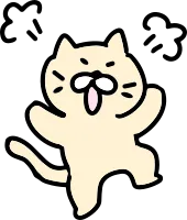 ゆるいイラストの動物たち