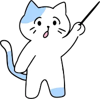 ゆるいイラストの動物たち