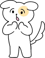 ゆるいイラストの動物たち