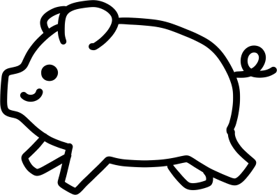 귀여운 돼지