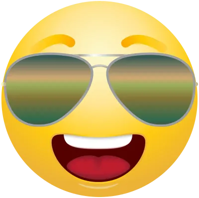 Emoticon with Sunglasses