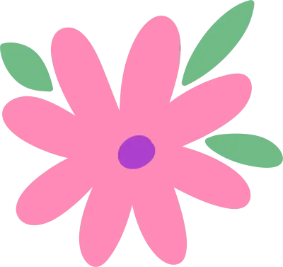 화사한 핑크 꽃