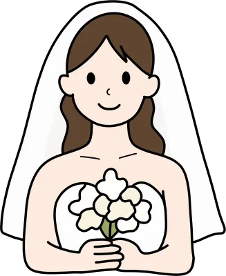 신부 일러스트