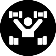 Small Weights Training Icon