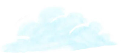 색연필_날씨_구름_세트_비구름_노을_먹구름_PNG