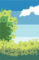 나무가 있는 풍경