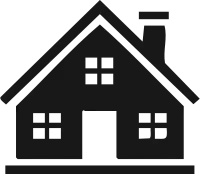 House Icons Set Minimal Home Silhouette Collection